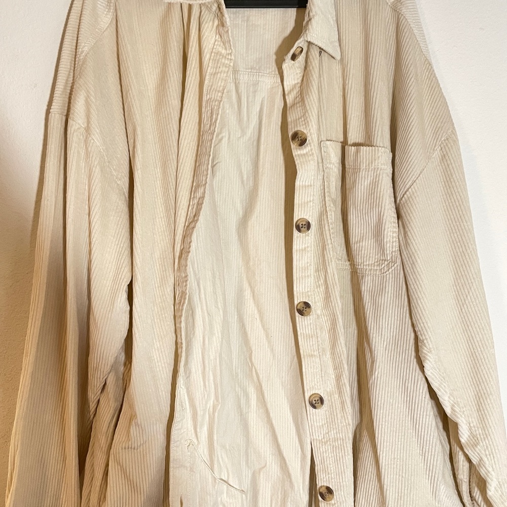 Hollister Cord Shacket